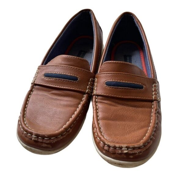 Tommy Hilfiger Dwayne Moc Penny Loafers - 4Y - Picture 1 of 10